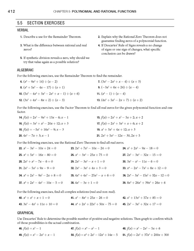 Algebra and Trigonometry - Front Matter 430